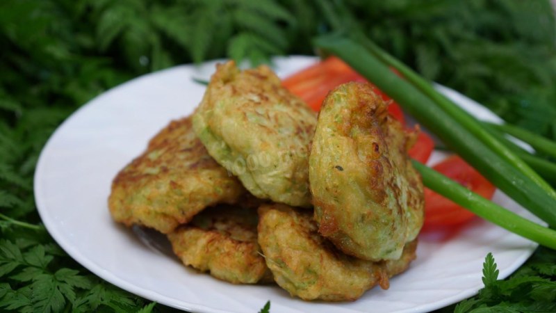 Кабачковые оладьи