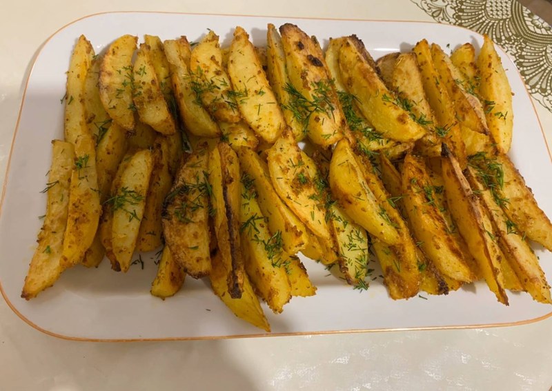 Картошка Айдахо в духовке