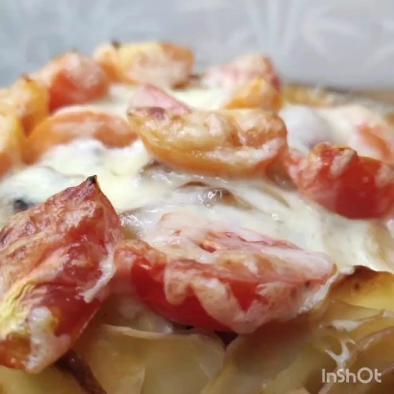 Запеканка картофельная с овощами