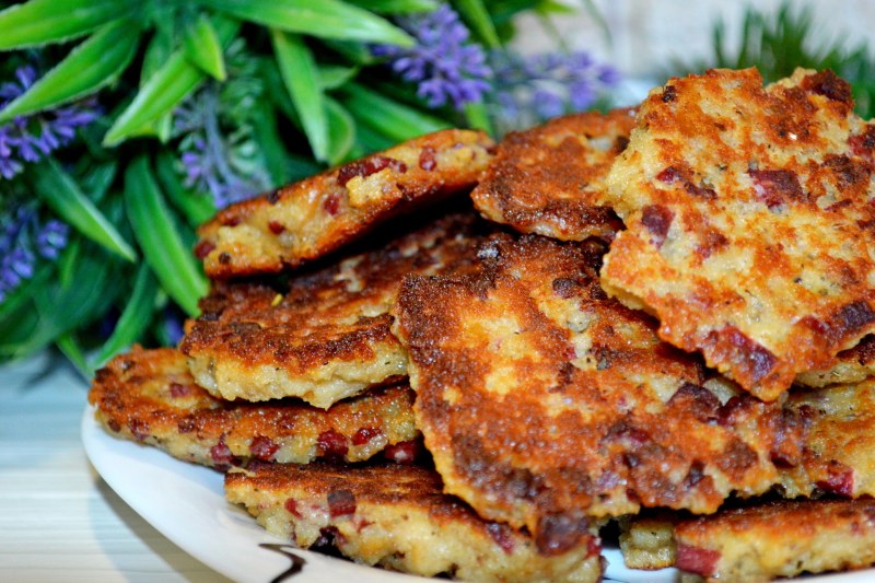 Сухари с луком