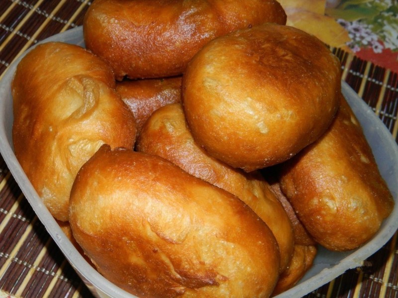 Пирожки без дрожжей