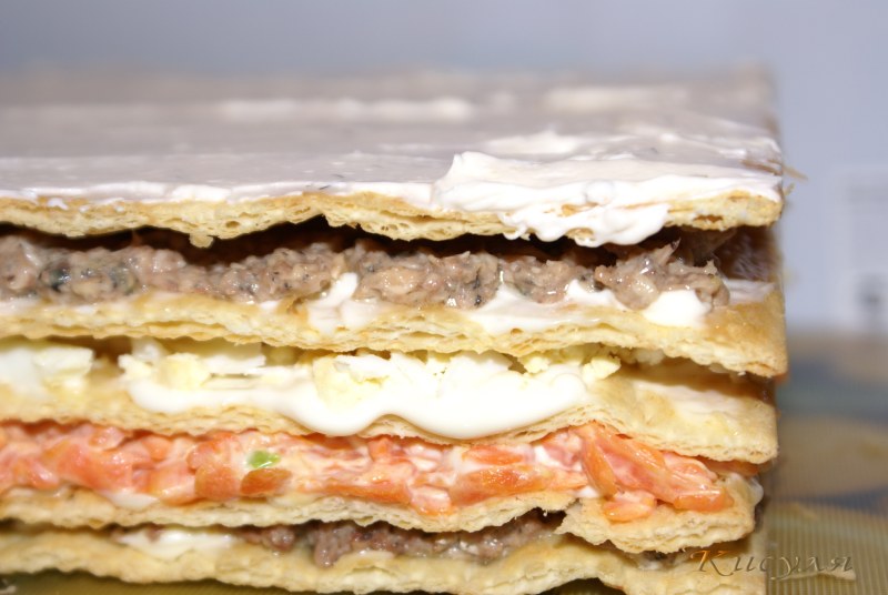 Закусочный торт «Наполеон» snack Cake "