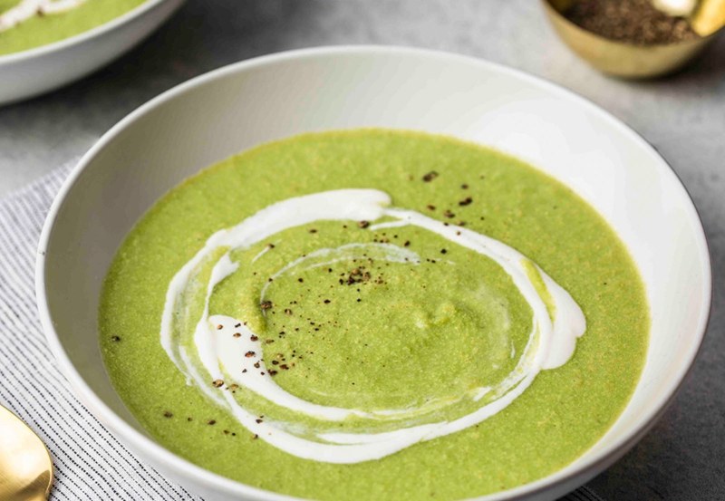 I'll the Cream of Asparagus Soup, please.
