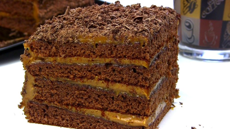 Шоколадный медовик Спартак