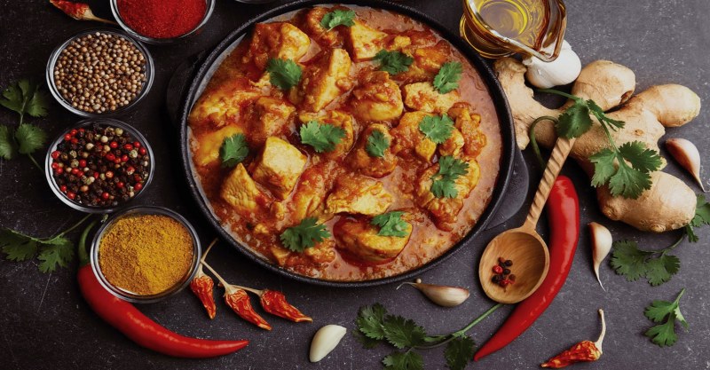 Индийская кухня макет