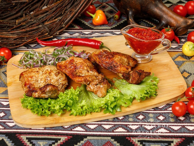 Свиная корейка шашлык