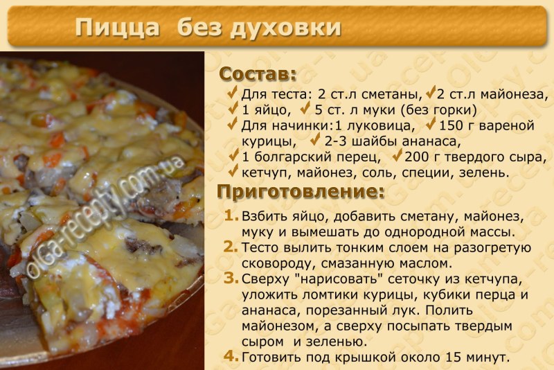 Пицца домашняя в духовке на дрожжевом