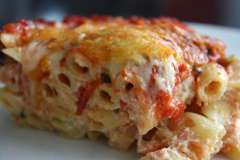 Макаронная запеканка Магги