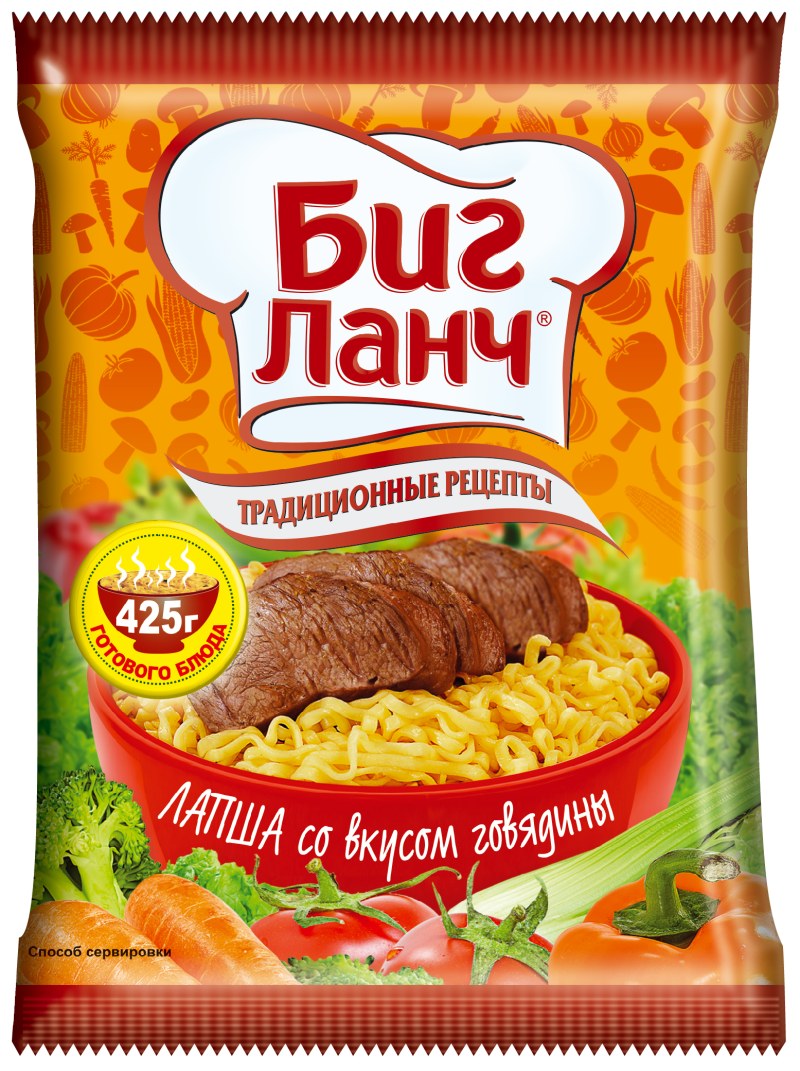 Пюре Биг ланч в стакане