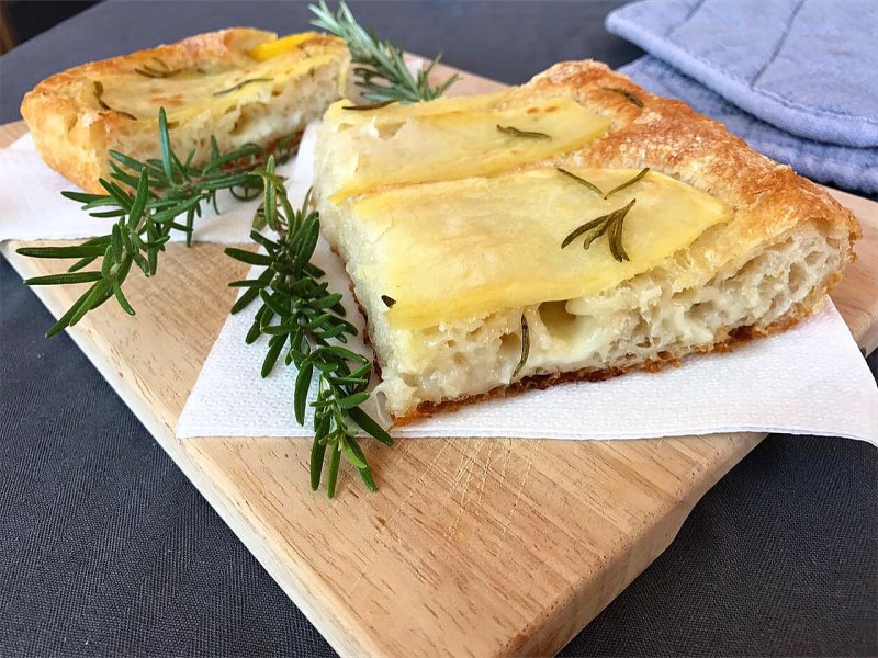 Фокачча с чесночным маслом