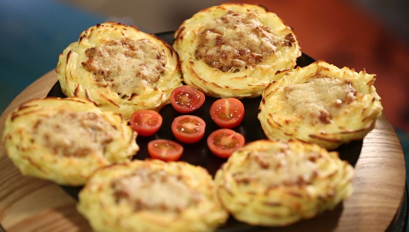 Картофельные гнезда