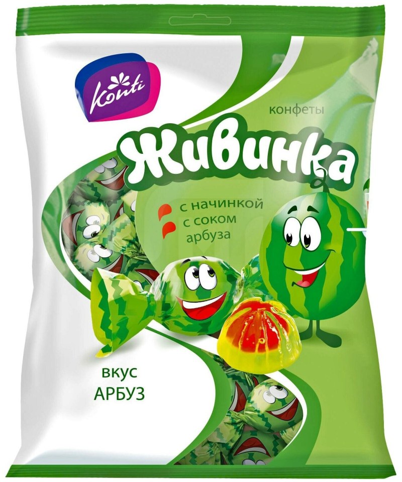 Желейные конфеты "Живинка" Арбуз