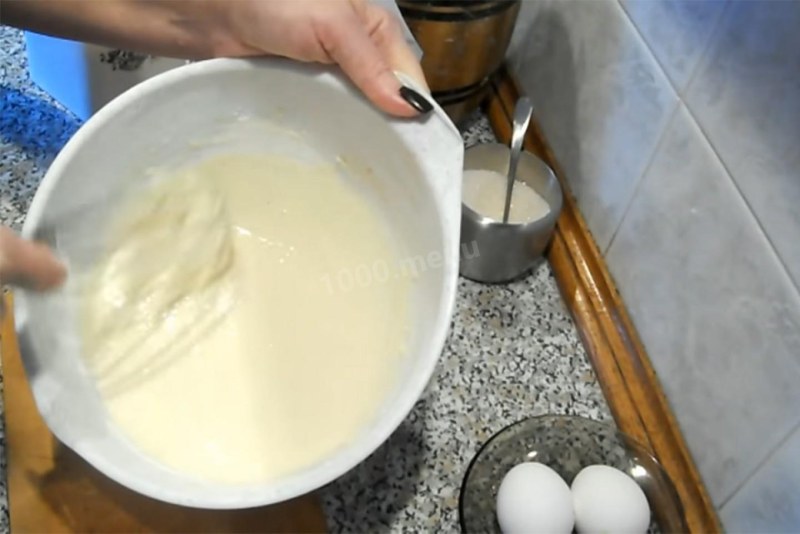 Консистенция опары для теста