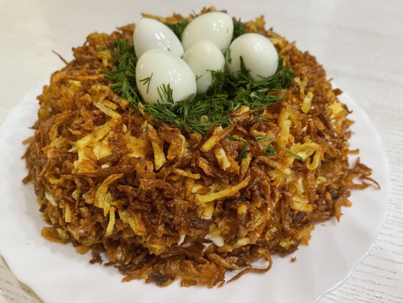 Салат гнездо аиста Мария ра