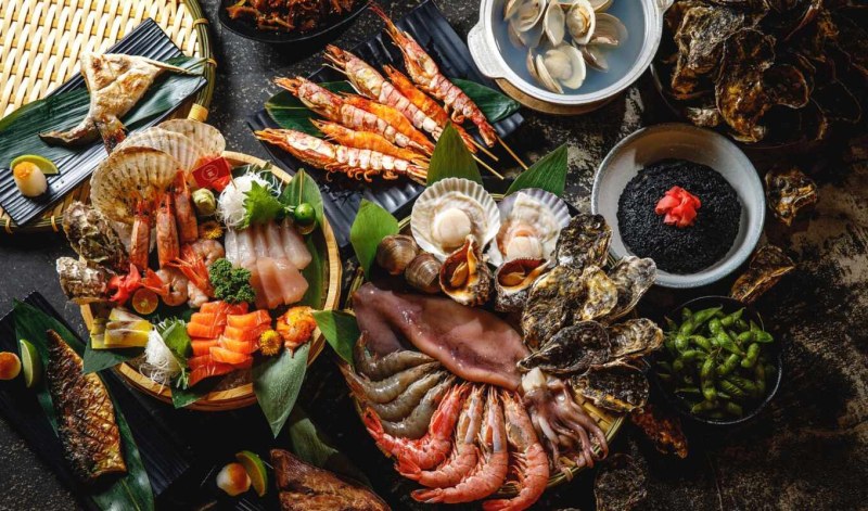 Вкусные морепродукты