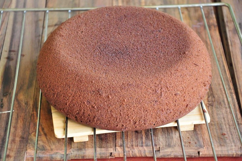 Корж шифоновый шоколадный бисквит