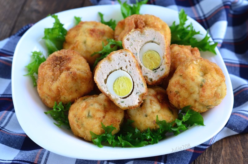 Куриные сердечки