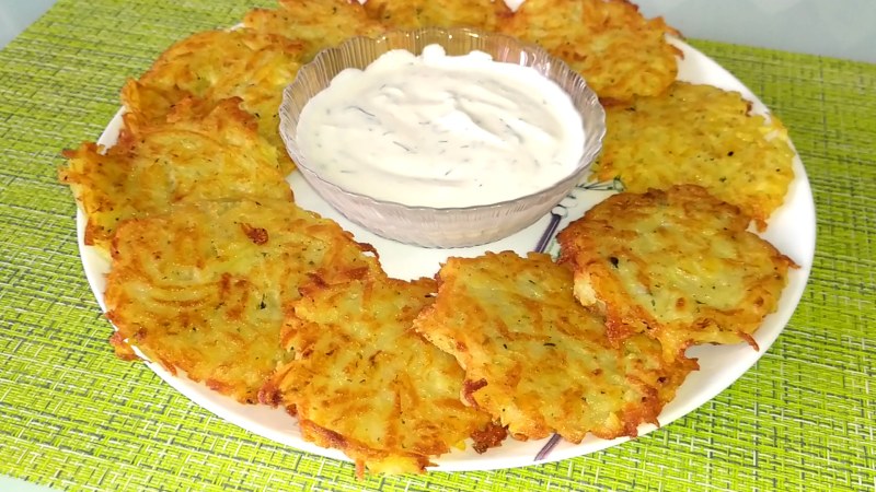 Капустные оладьи