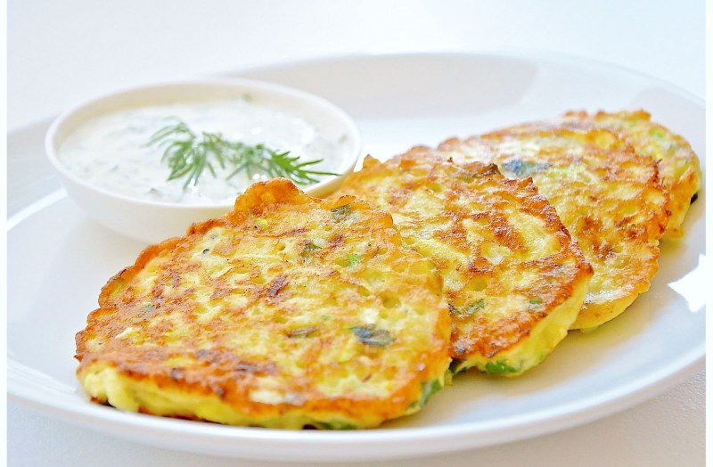 Драники с луком