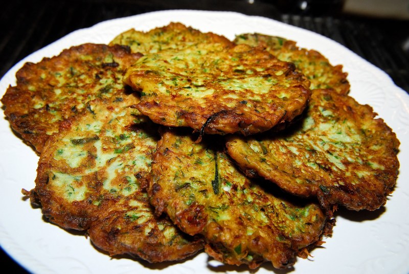 Капустные оладушки