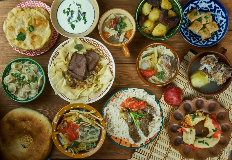 Традиционная Киргизская кухня
