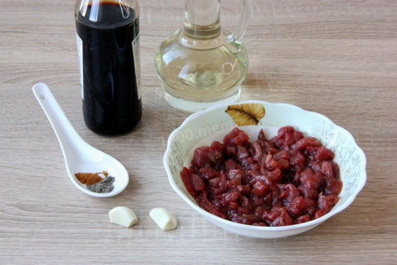 Шашлык из окорока свинины
