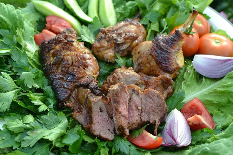 Мясо в маринаде