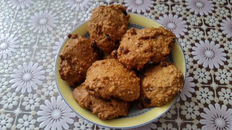 Овсяное печенье без муки и яиц