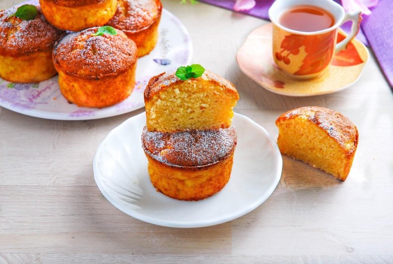 Кексики с изюмом