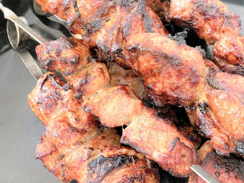 Жареное мясо в духовке