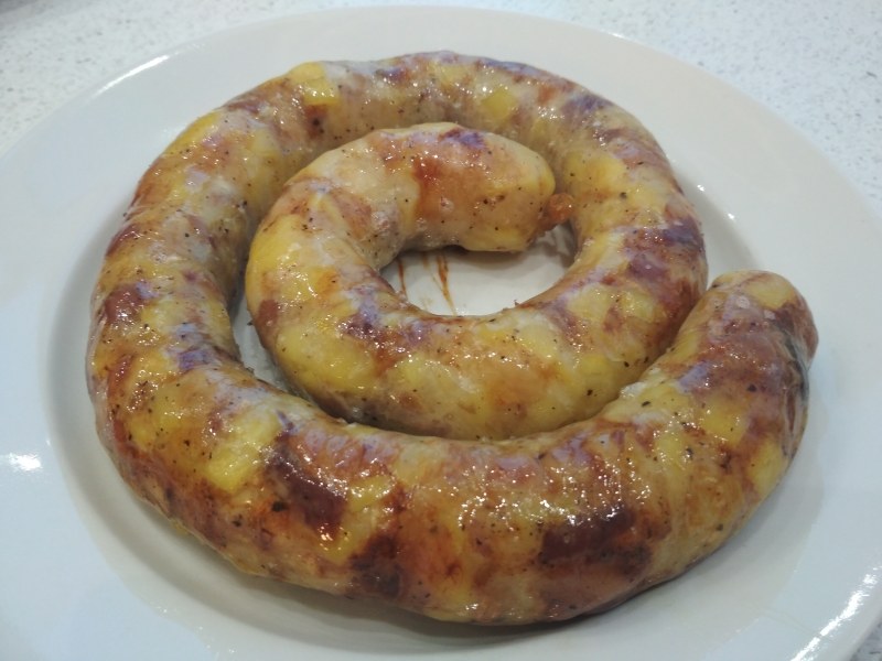 Колбаски с ламинарией