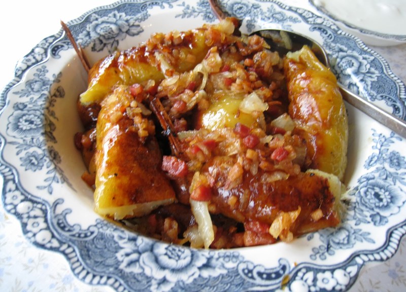 Картофельная колбаса