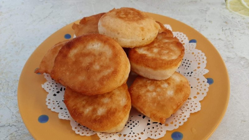Оладушки на столе