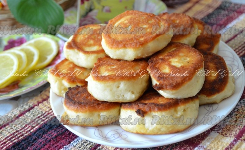 Приготовленные оладьи мамой были необыкновенно вкусны