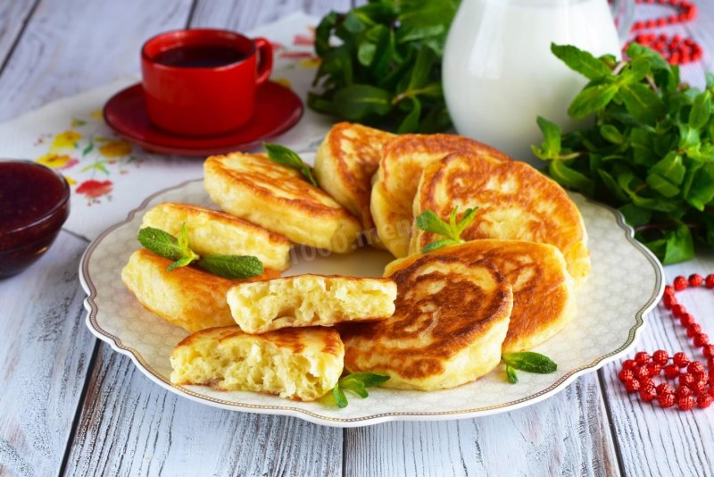 Вкусные пышные оладушки