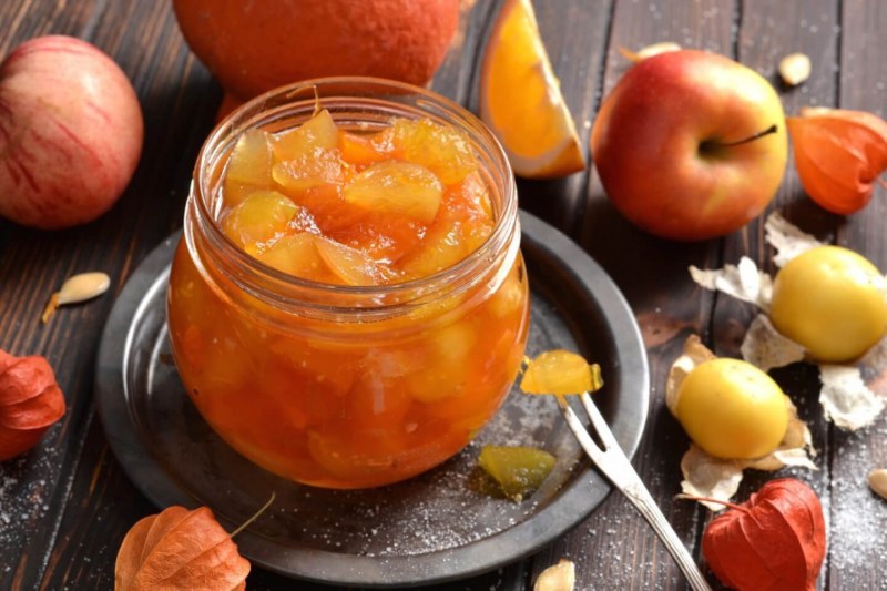 Карамель из апельсиновой цедры для утки