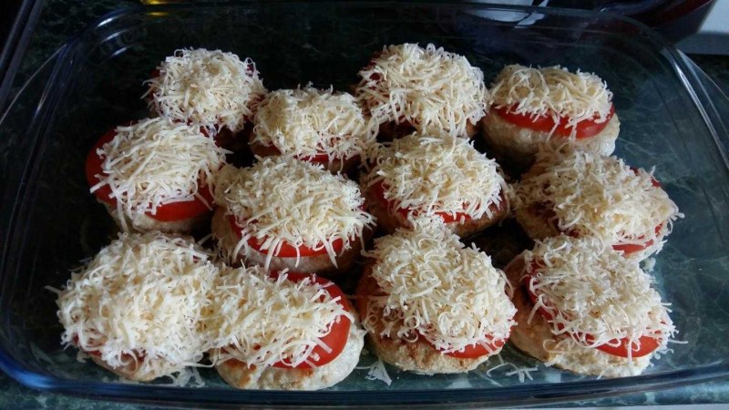 Мясные гнездышки из фарша