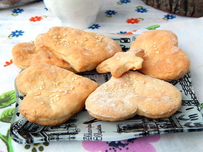Печенье на скорую руку с творогом