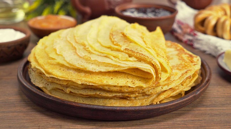 Блинчики из кукурузной муки