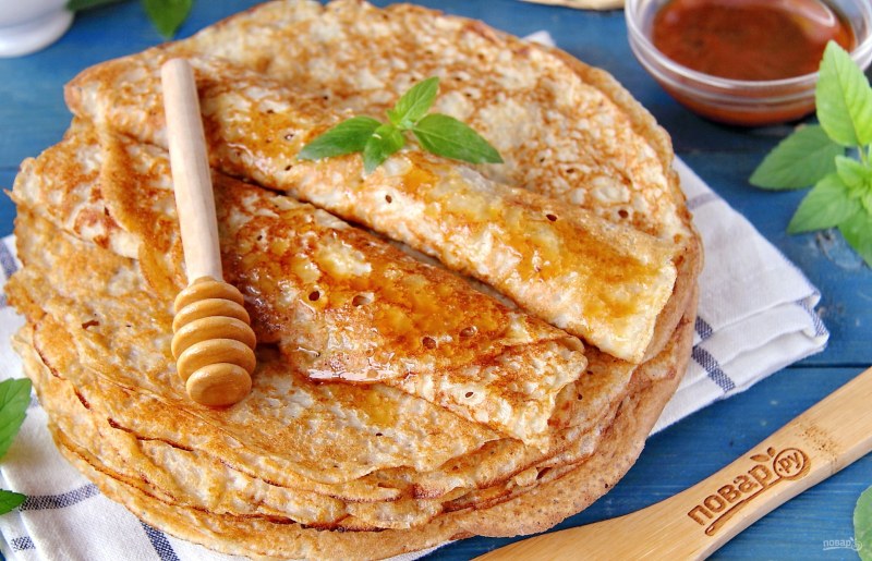 Блины из пшеничной муки