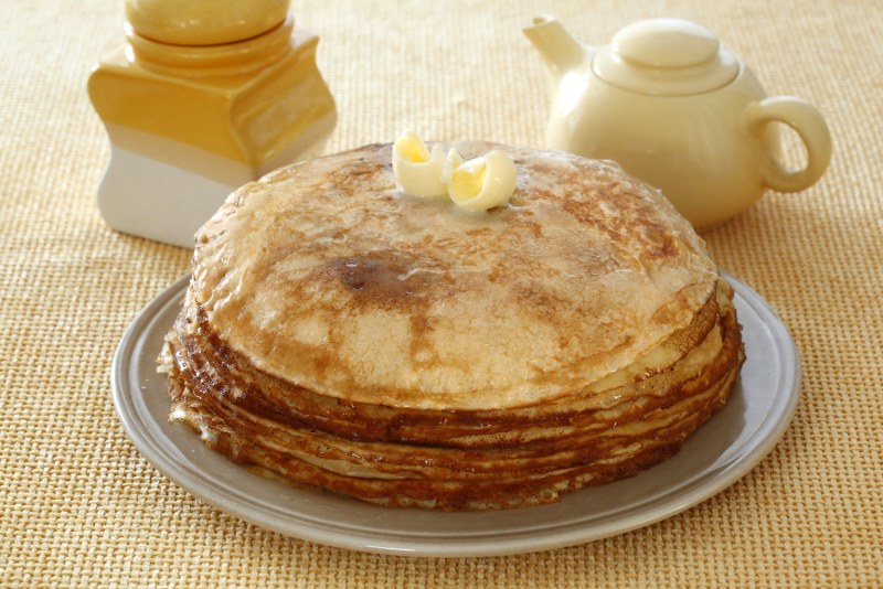 Блины на дрожжах