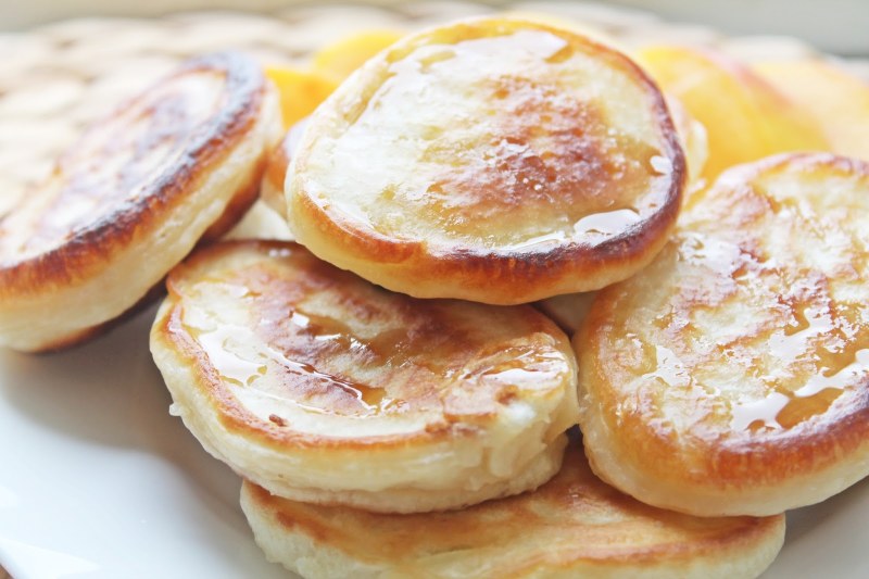 Вкусные пышные оладьи
