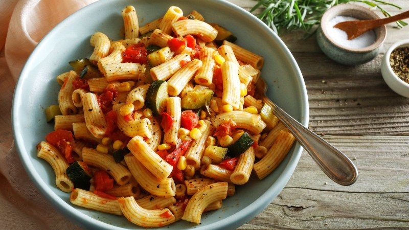 Паста с кукурузой
