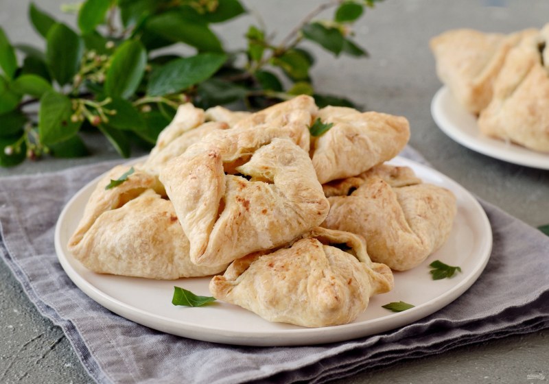 Слойка с картошкой