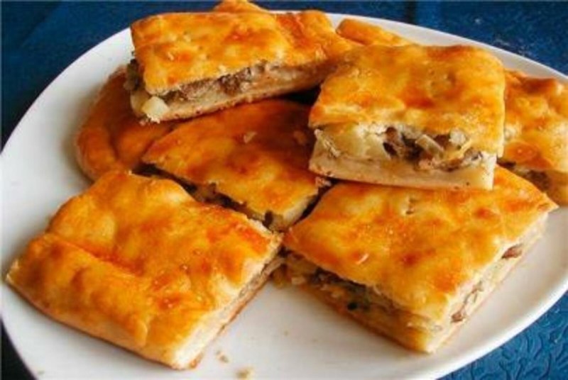 Слойки с курицей
