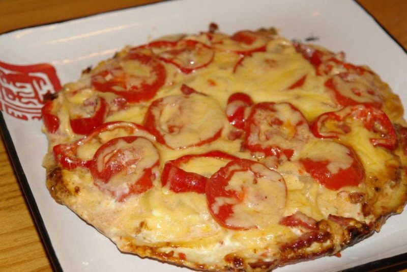 Очень быстрая и вкусная пицца!
