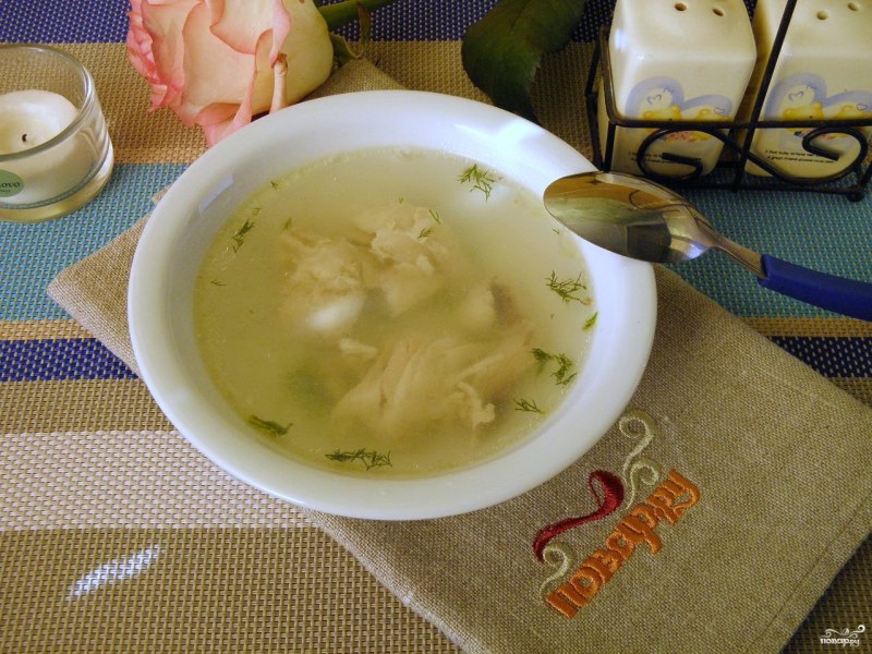 Куриный бульон домашний