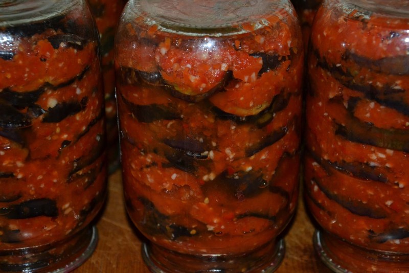 Салат из баклажанов
