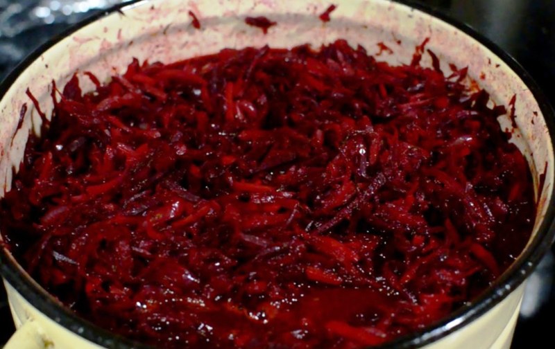 Сложный рецепт из свеклы