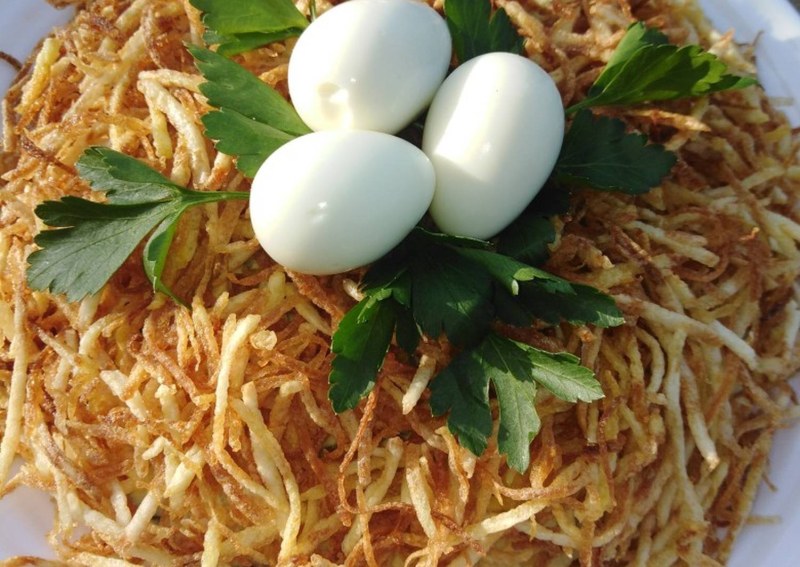 Салат гнездо аиста Мария ра